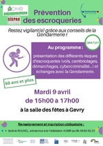 Prévention escroquerie